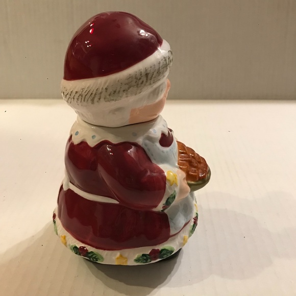Vintage Mr And Mrs Claus Sugar Bowl And Creamer - Picture 6 of 11